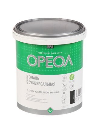 черный