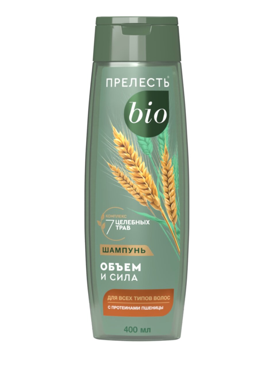 Шампунь Прелесть Био, Объем и Сила, для всех типов волос, 400 мл