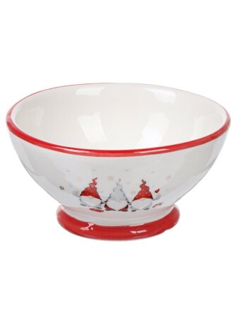 Салатник керамика, круглый, 14.5х7.2 см, 350 мл, Гномы, Y6-6320