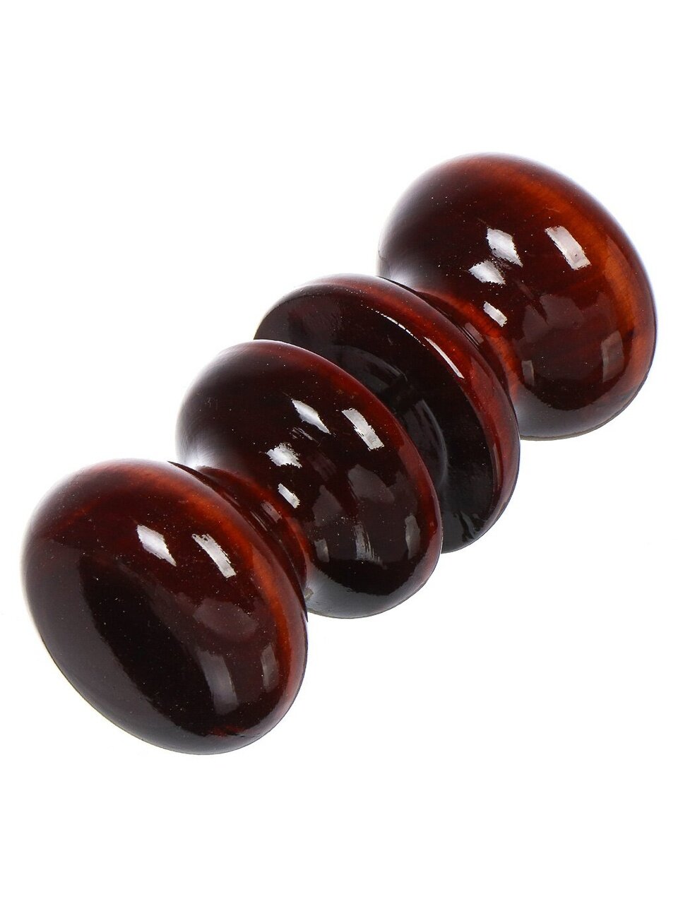 Ручка БТ1, 6066, круглая, темное дерево, дерево