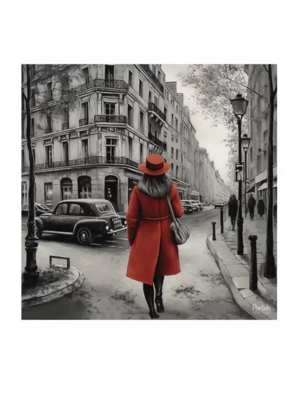 Картина холст, 30х30 см, Старая плёнка 2, kt33-14419