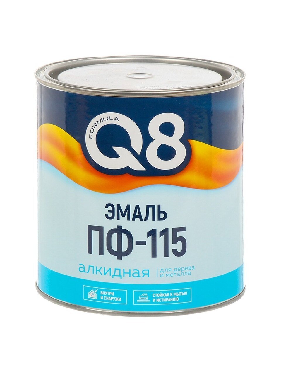 Эмаль Formula Q8, ПФ-115, алкидная, глянцевая, фиолетовая, 2.6 кг