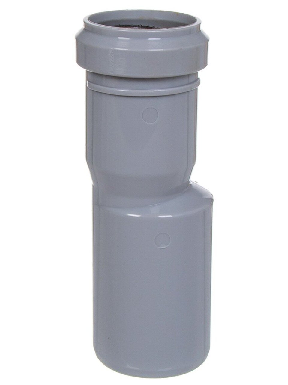 Редукция канализационная эксцентрическая, 32х40 мм, РосТурПласт, серая, 36627