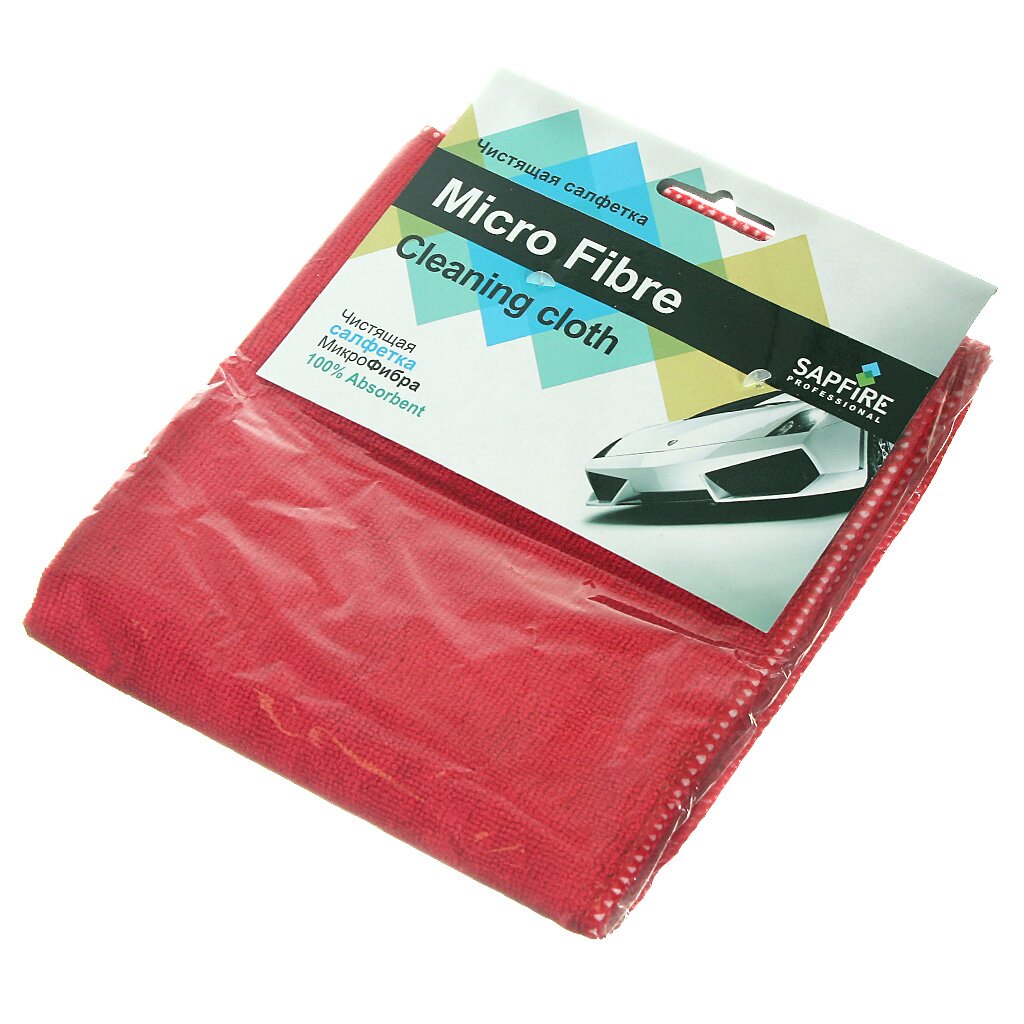 Салфетка из микрофибры Cleaning Cloth Sapfire SFM-3001