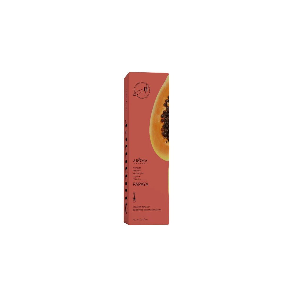 Аромадиффузор Aroma Harmony, 60 мл, Papaya, SU7509 саше ароматическое aroma harmony ginger 10 гр