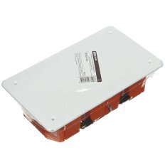 Коробка распаячная, скрытая, 172х96х45 мм, TDM Electric, с крышкой, пластиковые лапки, IP20, SQ1403-1026