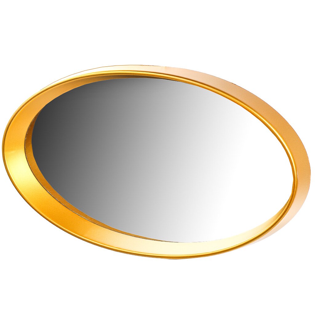 Зеркало декоративное настенное, 37х20 см, металл, овальное, Y4-6854 зеркало sansa 90x90 золотой