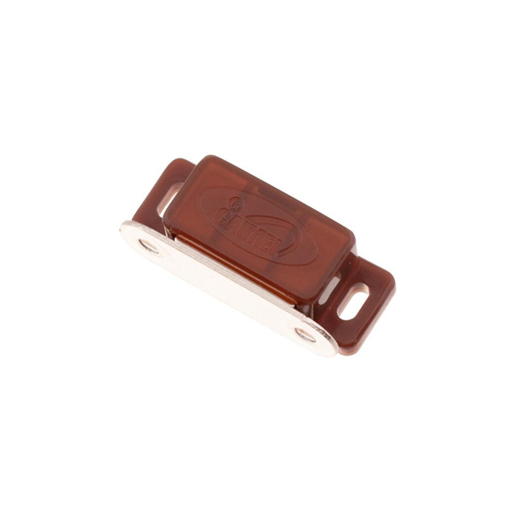 Магнитная защелка 122400, 46x15, коричневая сумка кнопка одежда ткань магнитная невидимая пряжка магнитные кнопки магнитная защелка швейные принадлежности