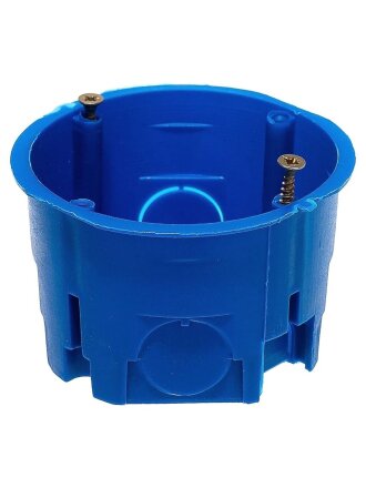 Коробка установочная, полипропилен, 68х45 мм, Rexant, бетон/кирпич, СЗМ2, IP30, 28-3038