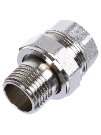 Американка 1/2'', г-ш, никель, прямая, STI