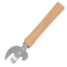 Нож консервный с деревянной ручкой, навеска, Мультидом, Ретро, АN57-3/AN68-11