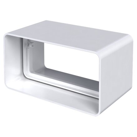 Соединитель вентиляционный пластик, 60х120 мм, ERA, 612СКП