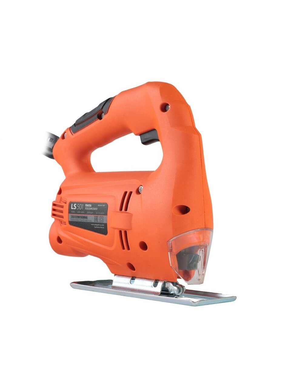 Лобзик электрический Patriot, LS501 The One, 500 Вт, дерево 55 мм, сталь 6 мм, маятниковый ход, регулировка оборотов