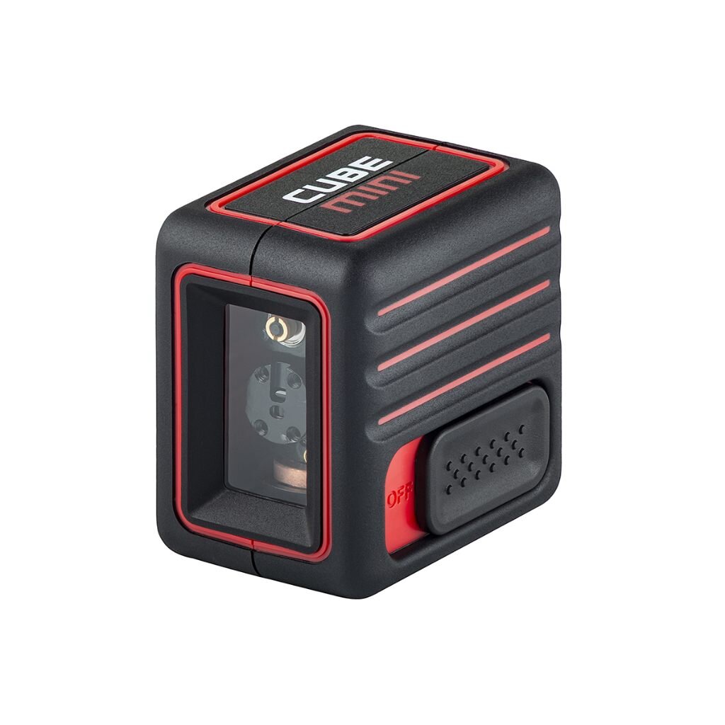 Уровень лазерный, 2/10 мм/м, самовыравнивание, ADA, Cube Mini Basic Edition, А00461 лазерный уровень ada cube mini edition а00462
