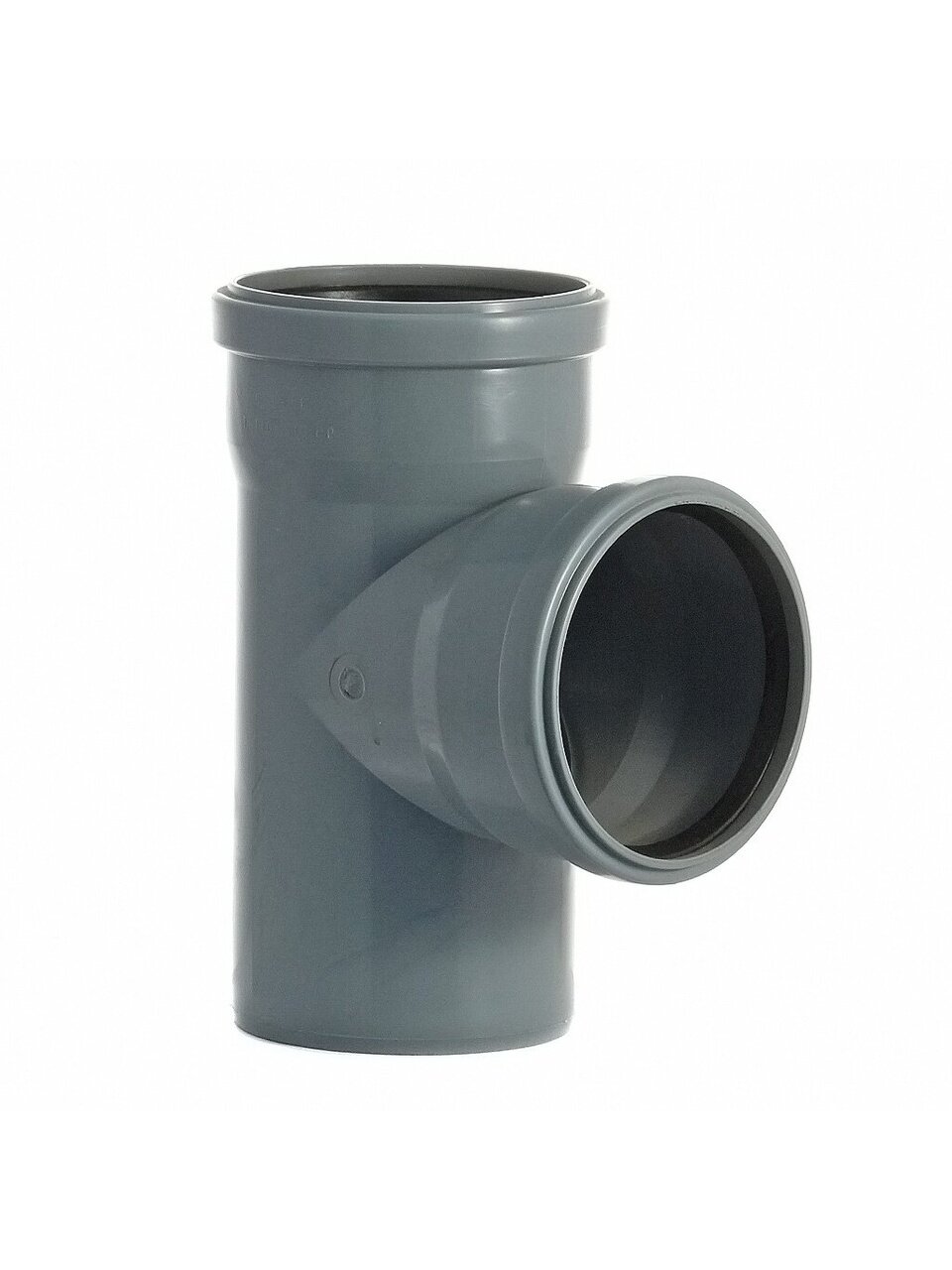 Тройник канализационный 110х110 мм, 90 °, РосТурПласт, полипропилен, 36574