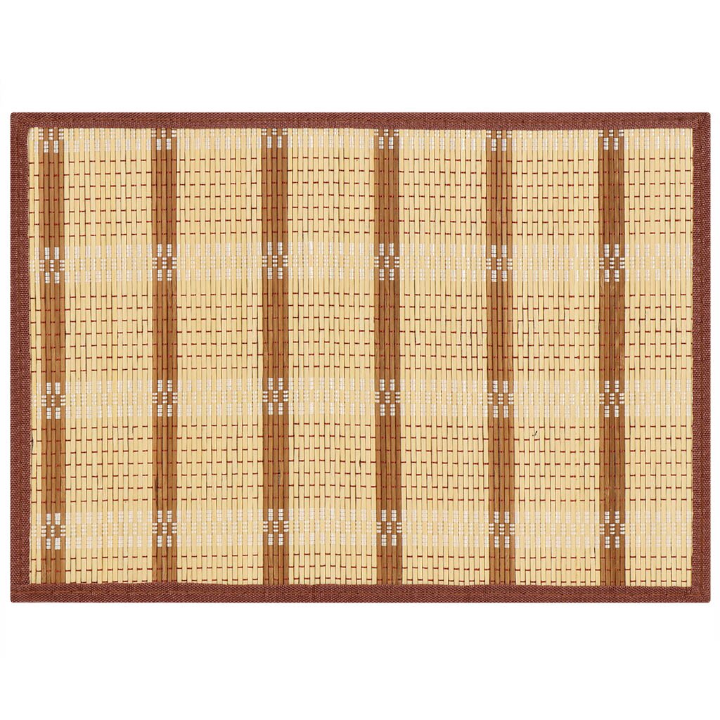 Салфетка сервировочная бамбук, 43х30 см, прямоугольная, Плетенка, Y4-4350
