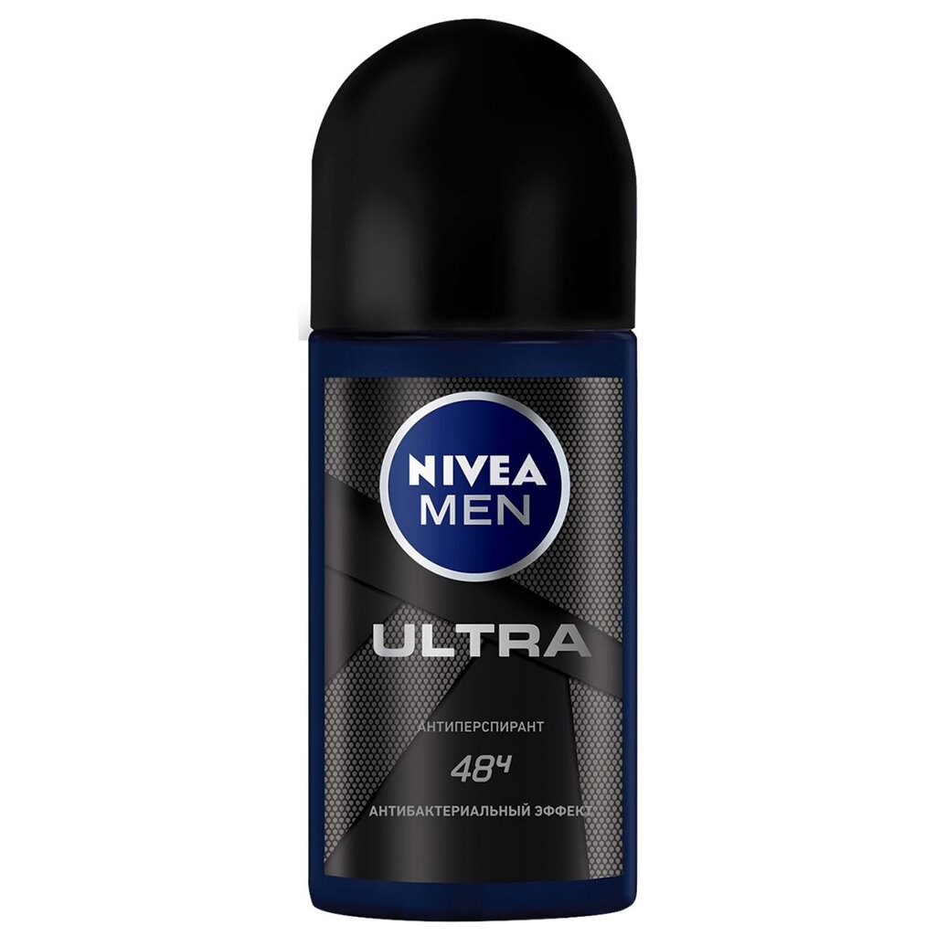 Дезодорант Nivea, Ultra, для мужчин, ролик, 50 мл дезодорант deonica антибактериальный эффект для мужчин ролик 50 мл