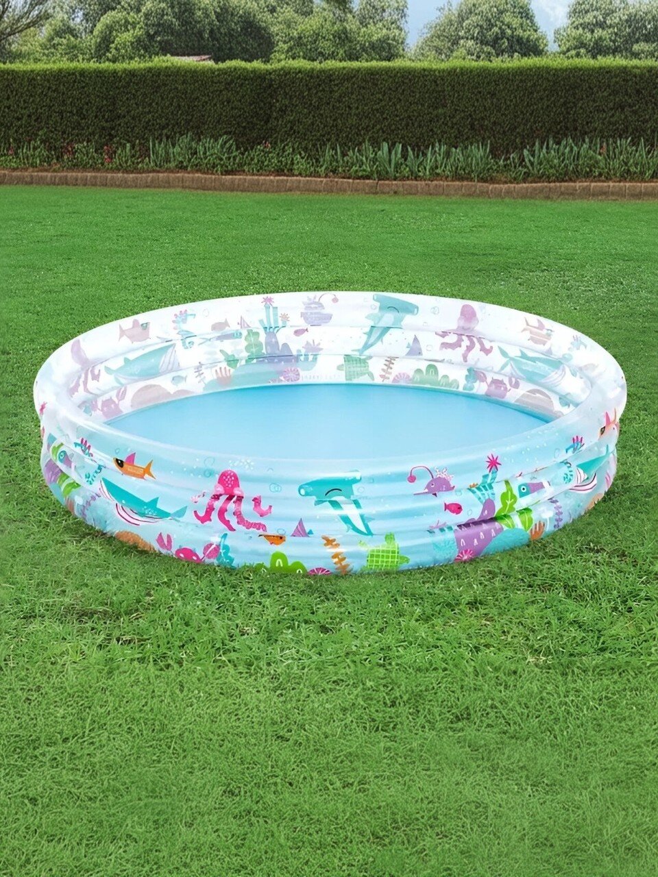 Бассейн надувной Bestway, 183х33 см, Дип Дайв, 51005, 480 л, от 2 лет