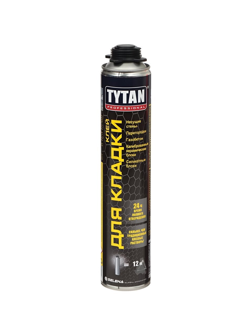 Пена-клей Tytan, Professional GUN, 870 мл, для кладки, 10575/20560/17392