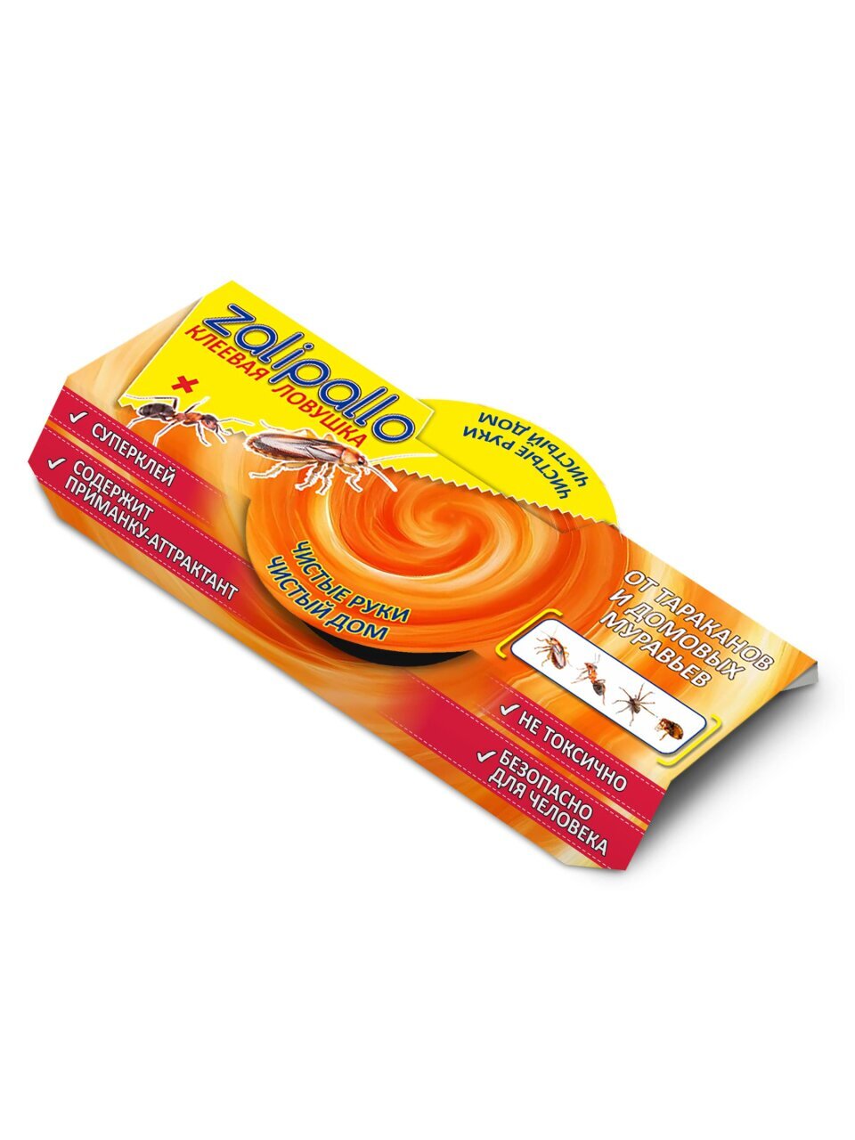 Инсектицид Домик, от тараканов, клеевая ловушка, 1 шт, Zalipalo