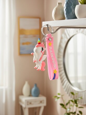 Брелок Единорог, 10х5-6.5 см, силикон, N050002