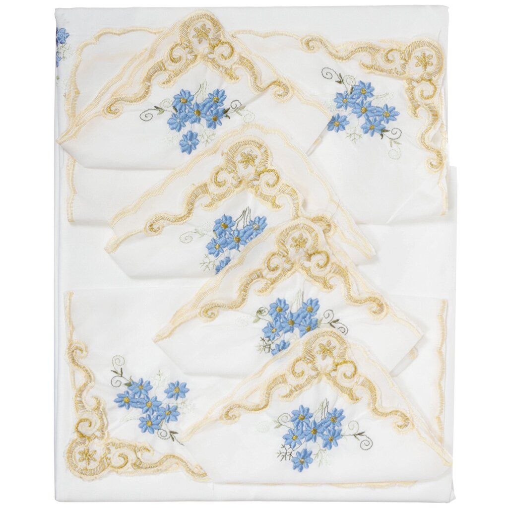 т Набор столовый (скатерть 140*180см+6 салфеток) п/э 436-108