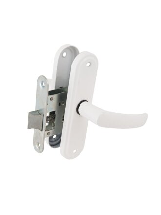 Защелка врезная, Абсолют, ЗЩ 1-45А, БП-00013529, белая