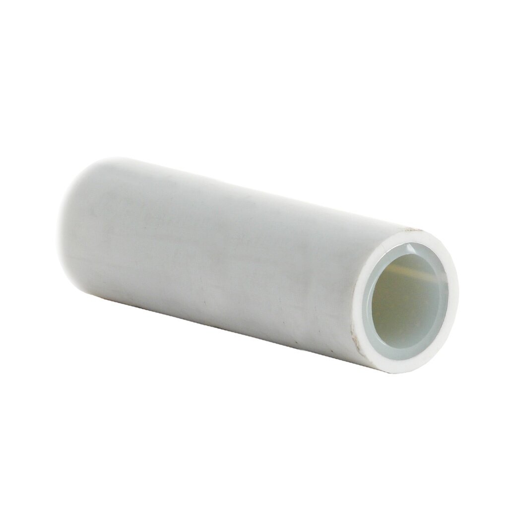 Труба полипропиленовая для отопления, алюминий, диаметр 25х4.2х2000 мм, 25 бар, белая, Valfex