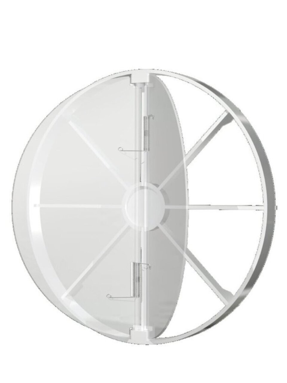 Клапан вентялиционный обратный установочный диаметр 100 мм, ERA, 100 ОК