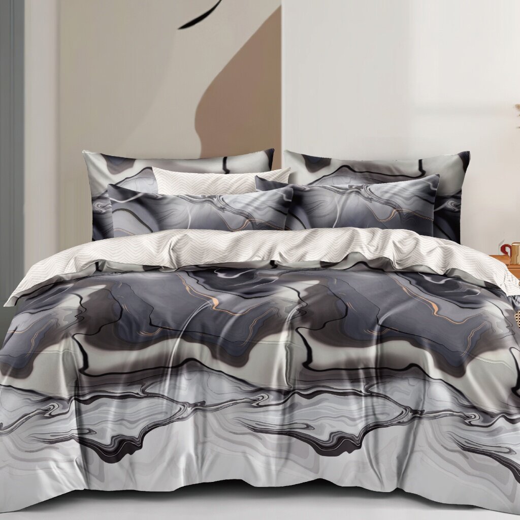 Постельное белье 2-сп, пр200х220, 2н70х70, п175х215, CL Home, сатин, Satin Lux, Оригинал 20/731-SL