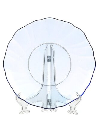 Тарелка обеденная, стекло, 23 см, круглая, Marmaris Blumarine, 50291-06