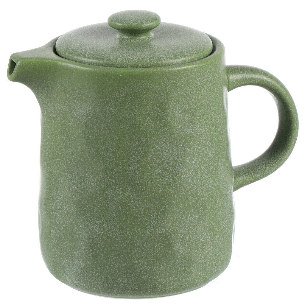 Чайник заварочный керамика, 0.85 л, Billibarri, Old Clay, 500-259, зеленый чайник заварочный taller