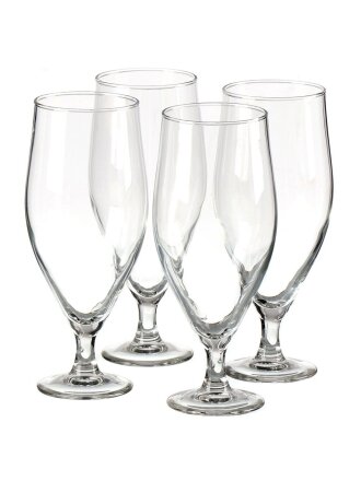 Набор бокалов для пива, 620 мл, стекло, 4 шт, Luminarc, Время дегустаций, P9241