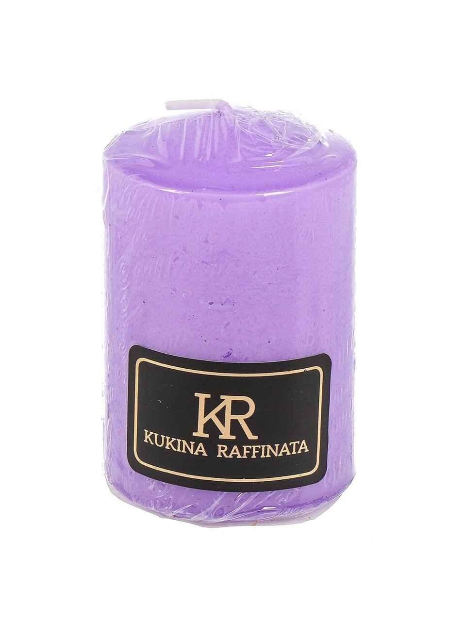 Свеча ароматическая, 8х5 см, столбик, Kukina Raffinata, Горная лаванда, 500624