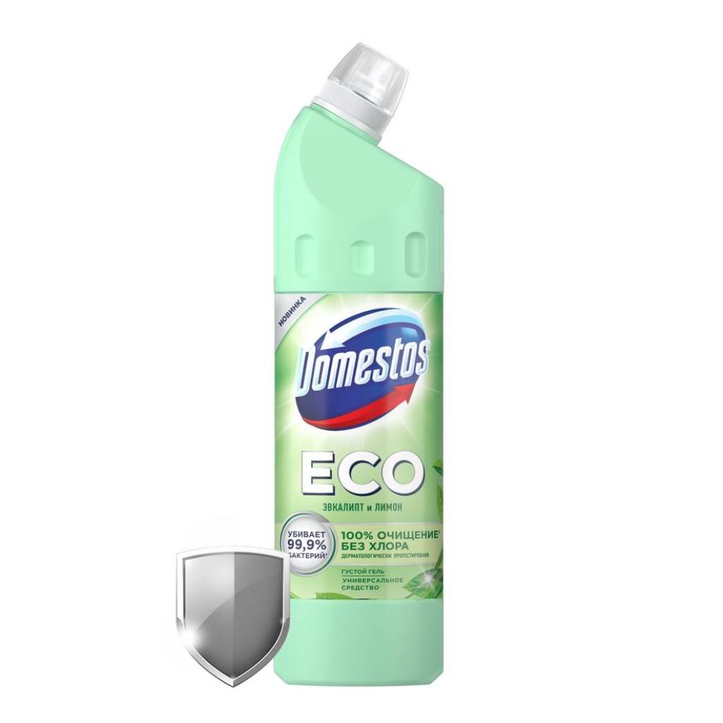 Чистящее средство универсальное, Domestos, ECO Свежесть леса, гель, 750 мл