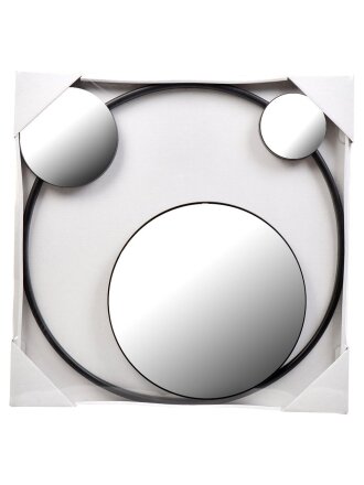 Зеркало настенное, 50 см, пластик, круглое, Y4-5289