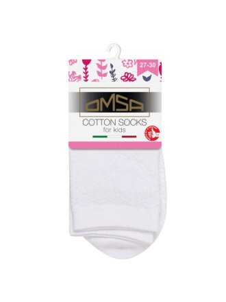 Носки детские Omsa, Calzino, белые, 27-30, 22A01