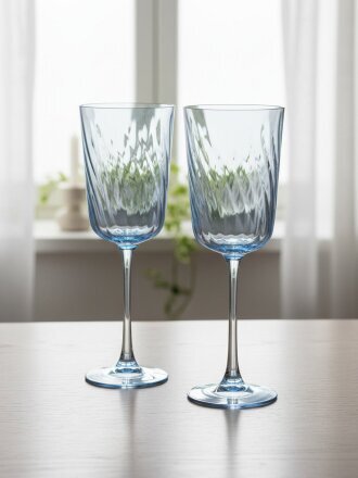 Бокал для вина, 420 мл, стекло, 2 шт, Regent Inox, Linea ASTI, 81-203