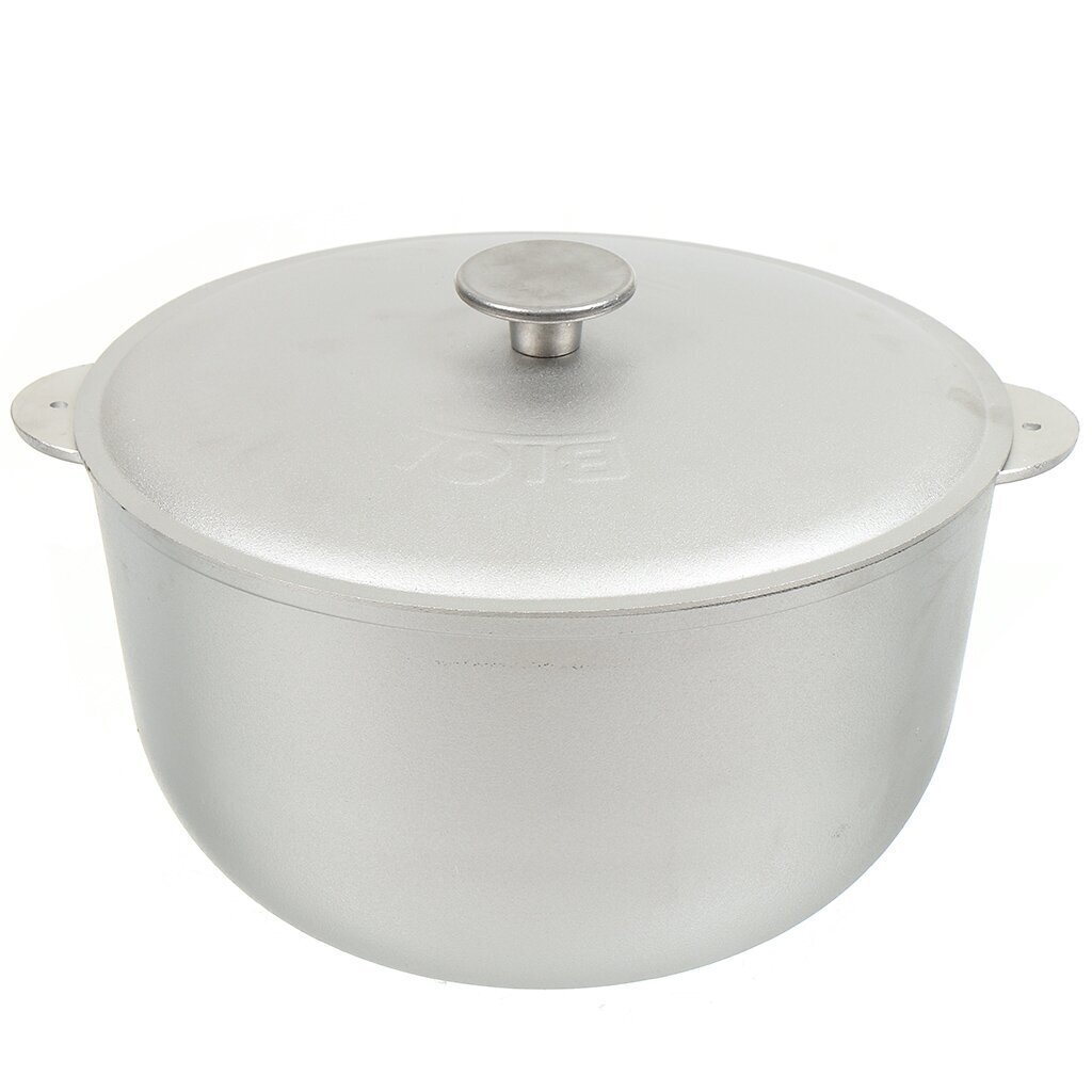 Казан алюминий, 6 л, с крышкой, Биол, К0600