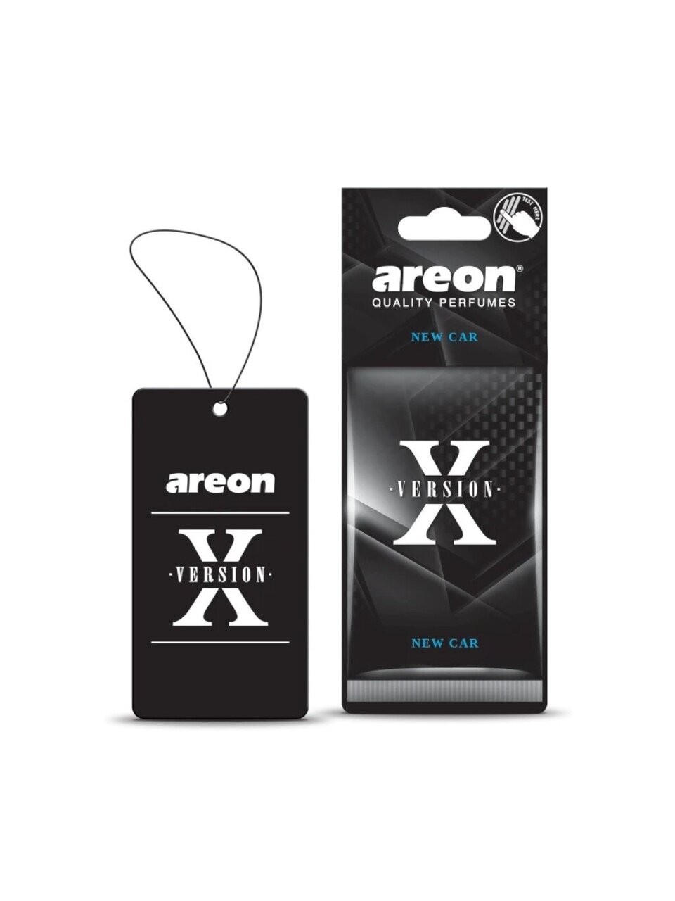 Ароматизатор в машину подвесной, сухой, Areon, X-Version Новая машина, 704-AXV-005