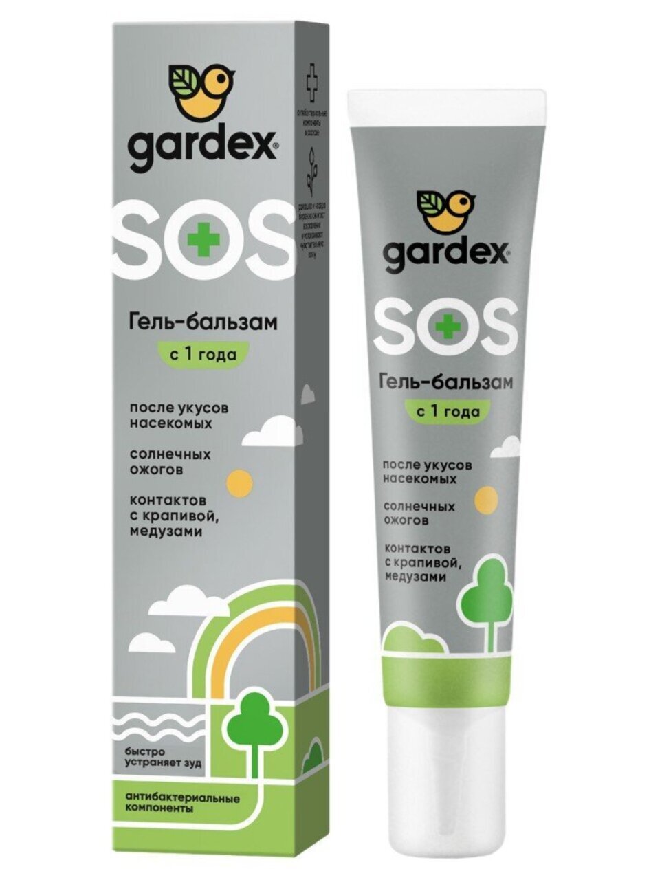 Гель-бальзам Gardex, после укусов насекомых, 25 мл