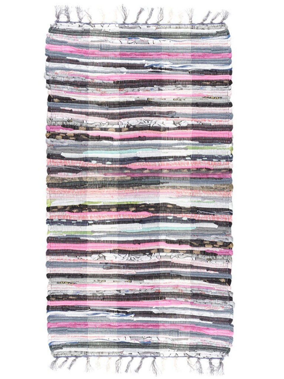 Ковер интерьерный прямоугольный, в ассортименте, 55х110 см, хлопковый