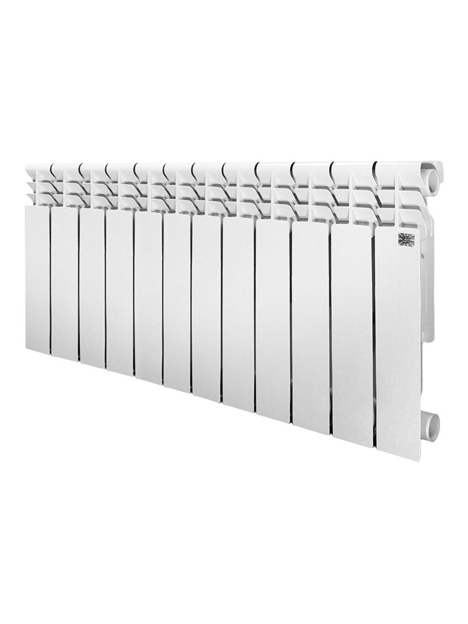 Радиатор алюминий, 350х80 мм, STI, 12 секций