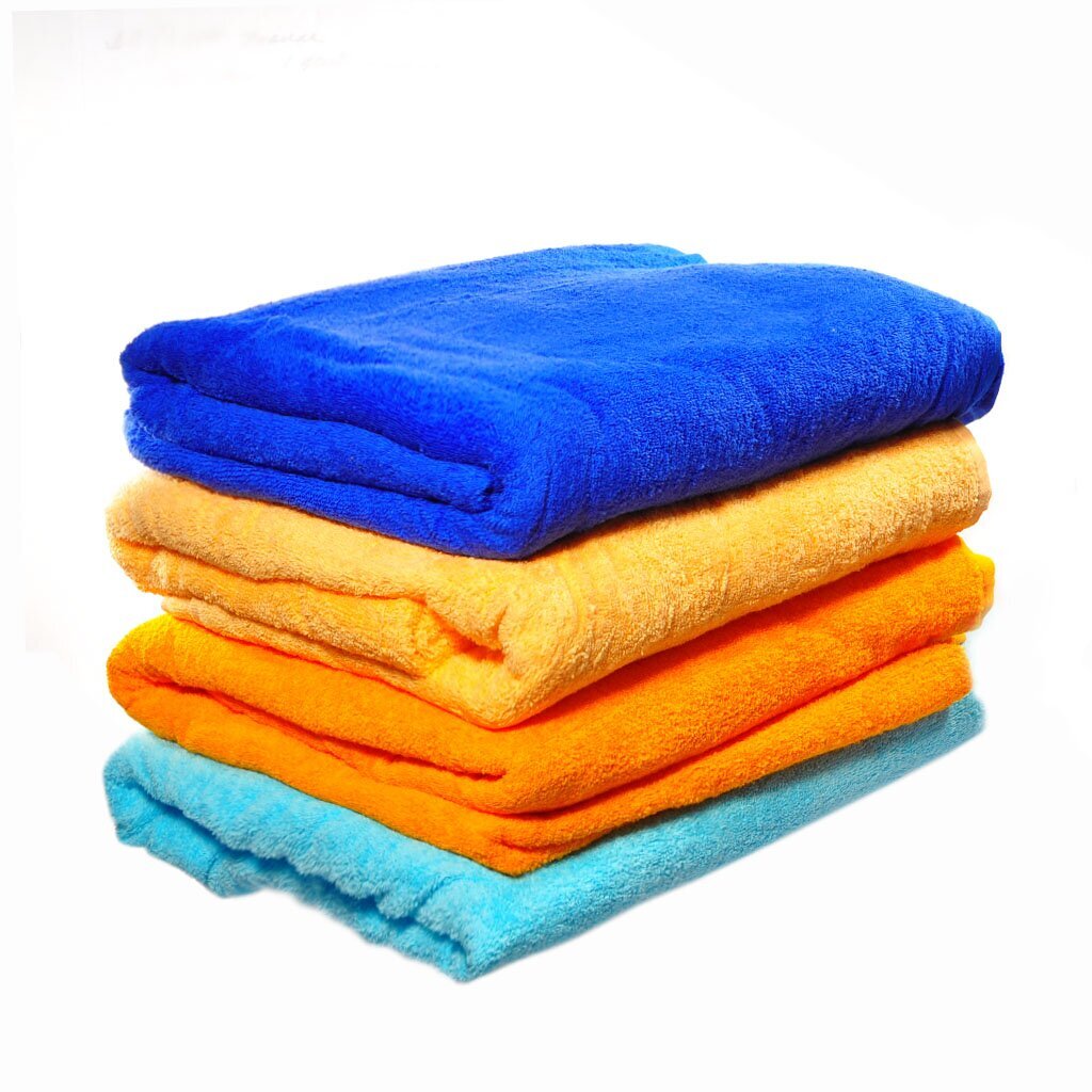 т Простыня 1,5сп махровая 155х200см 400г/м2 морская волна ТУРКМЕНИЯ 0070201