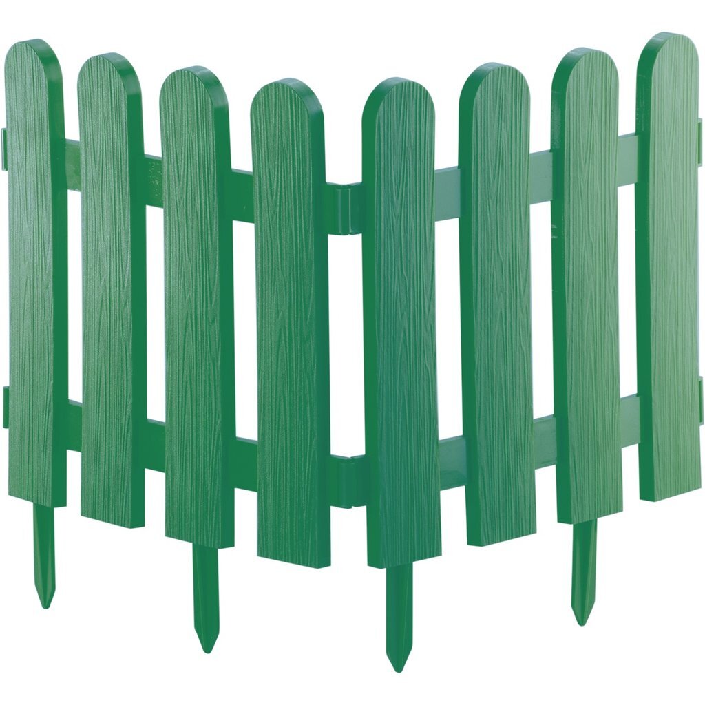 Забор декоративный "Классика", 29х224 см, зеленый, Россия, Palisad, 65003