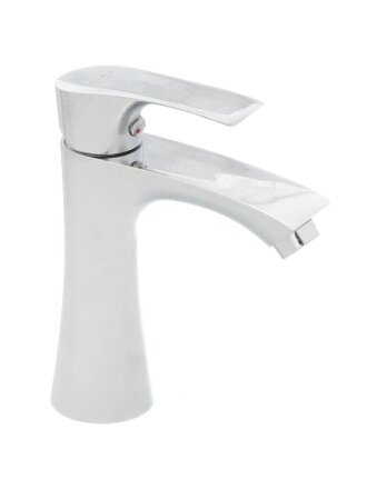 Смеситель для раковины, Solone, короткий излив, с картриджем, хром, FAB1-A020