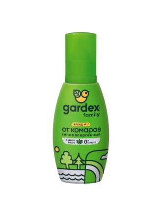 Репеллент от комаров, спрей, Gardex, Family, 100 мл