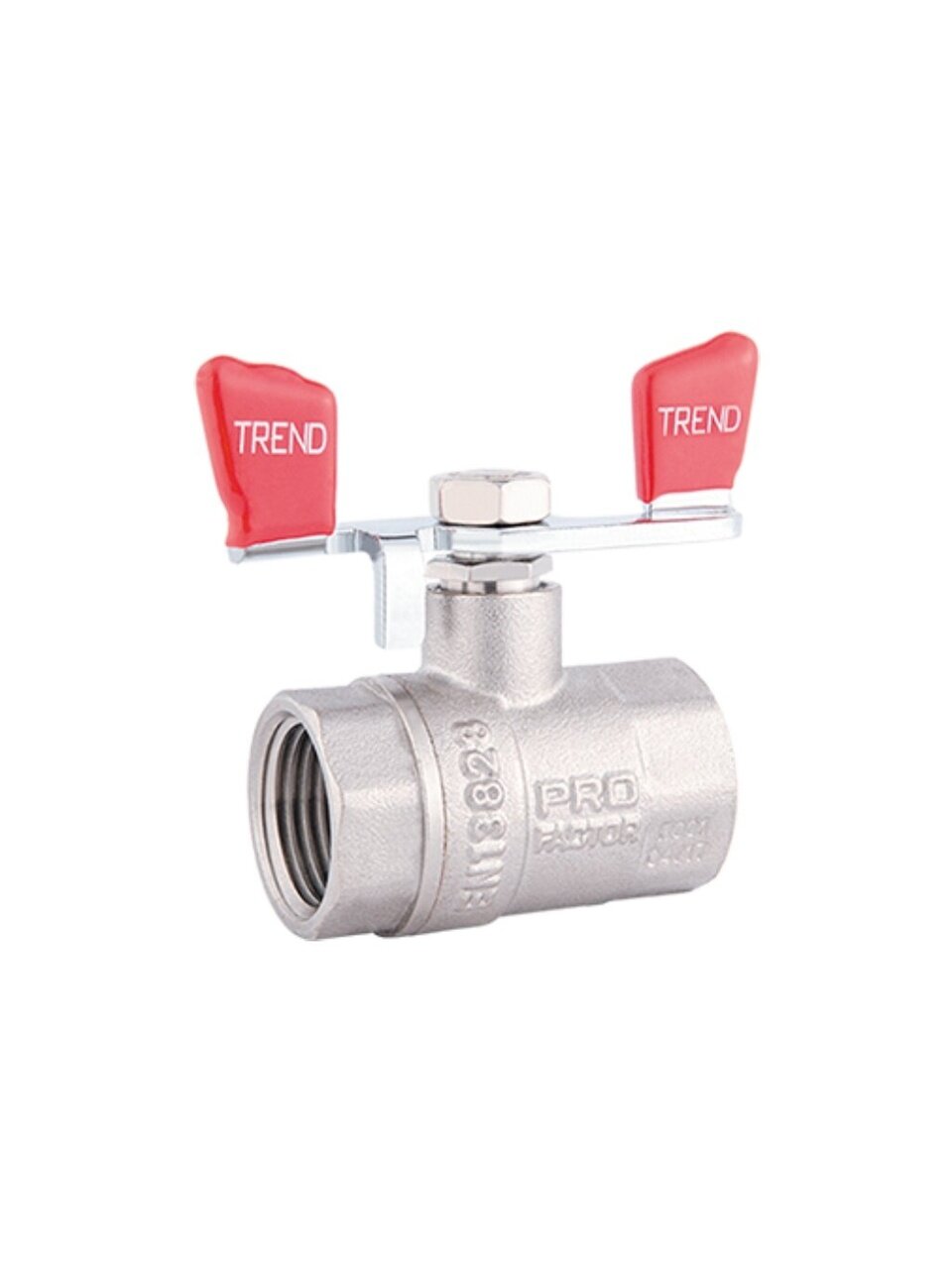 Кран для воды, 1&amp;quot;, г-г, ручка-бабочка, Trend, ProFactor