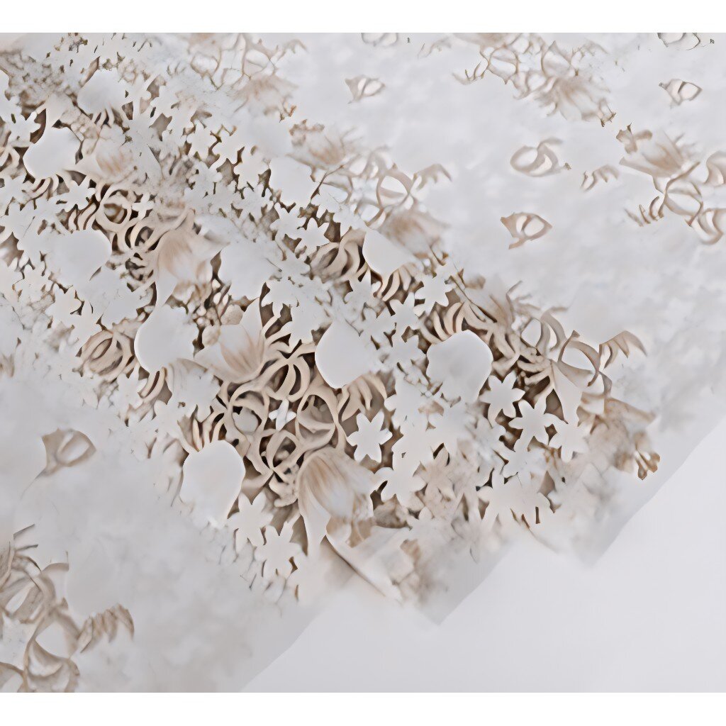 Клеенка Easy Lace, 1.32х22 м, ПВХ, ажурная, 223А