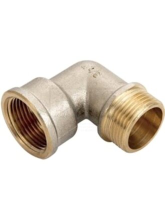 Уголок 1/2''х3/4'', 90 °, ш-г, латунь, Frap